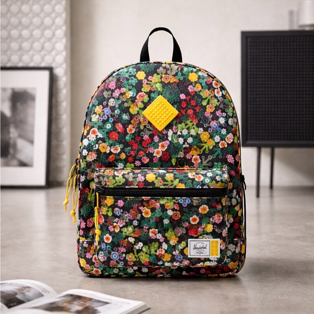 Herschel Heritage X Lego Youth Backpack-Scavenger Hunt Meadow